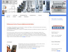 Tablet Screenshot of gkt-huber.de